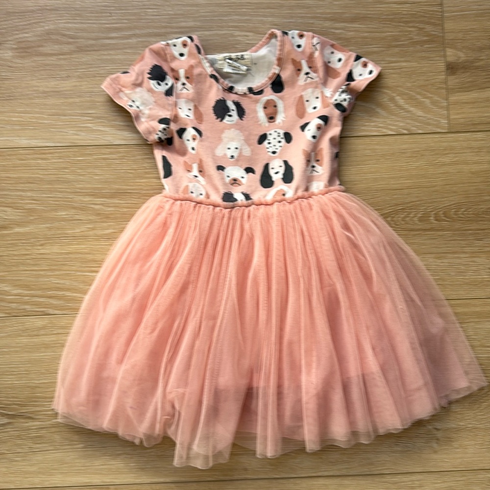 Taylor Joelle Puppy Tulle Dress